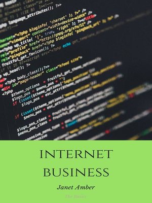 cover image of Internet Business